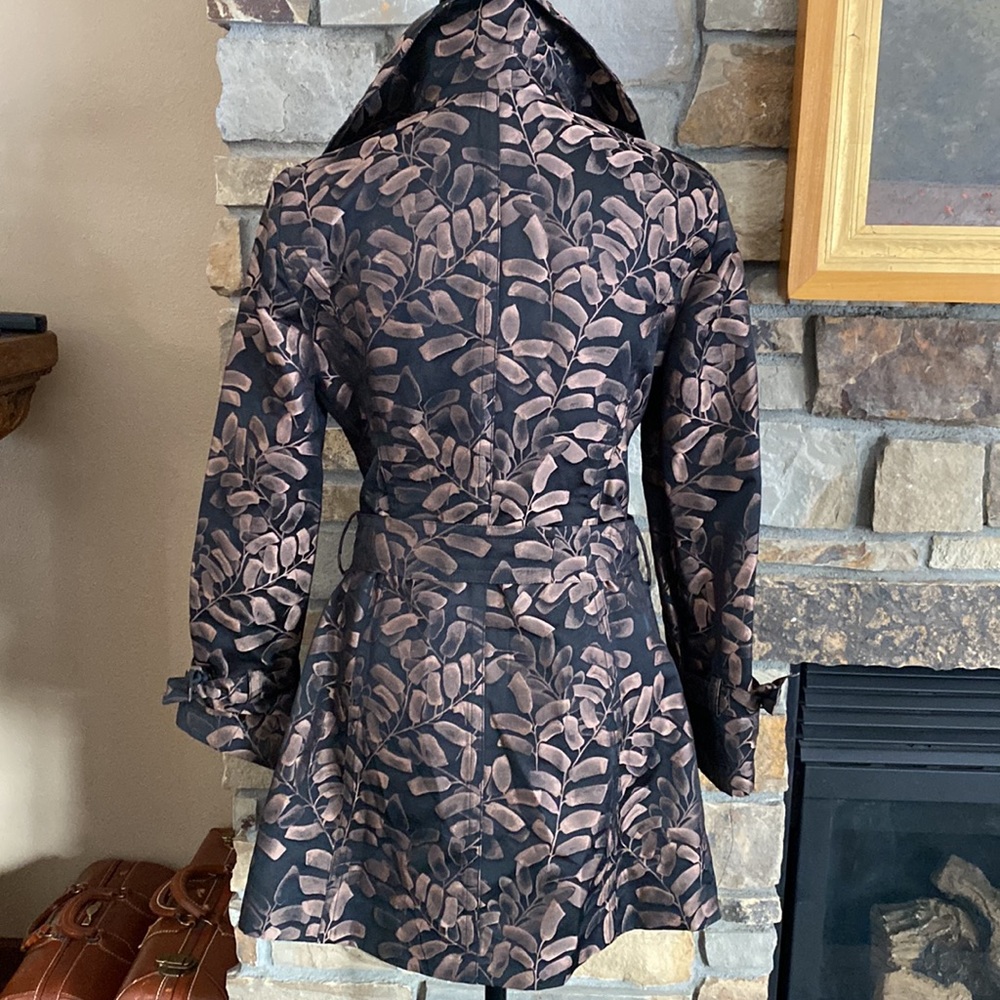 Gorgeous Carlisle Trench Coat 🔆 Stylish black/brown!! 6